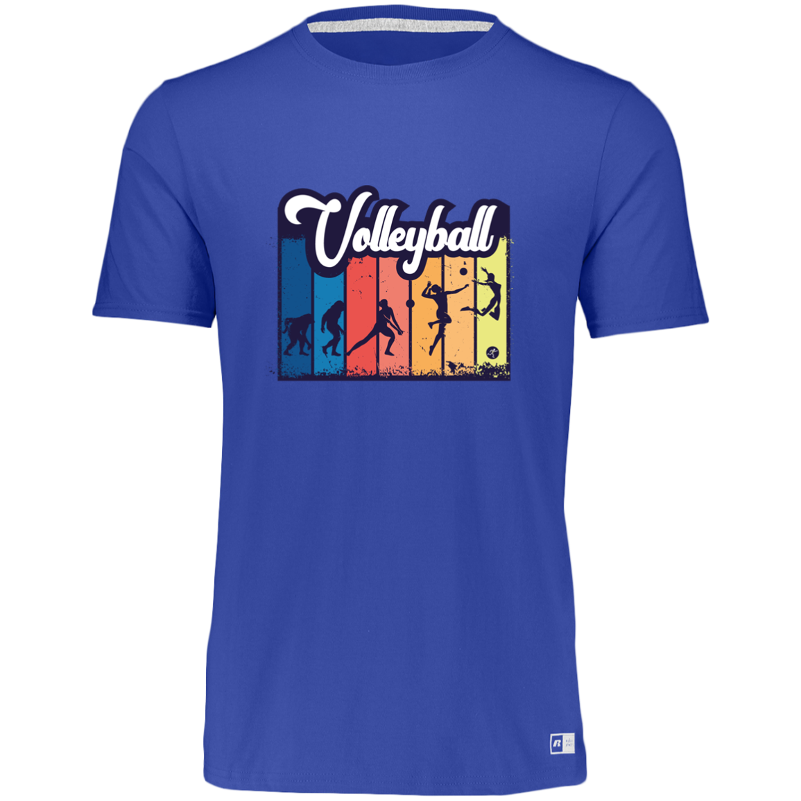 Youth Essential Dri-Power Tee Colourful Volleyball 64STTB